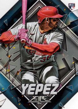 2022 Topps Fire #124 Juan Yepez Front