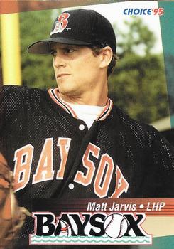 1995 Choice Bowie Baysox #NNO Matt Jarvis Front