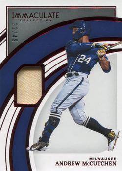 2022 Panini Immaculate - Red #53 Andrew McCutchen Front