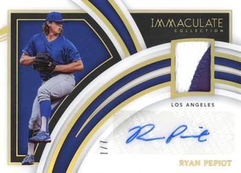2022 Panini Immaculate Collection - Clearly Immaculate Material Signatures Gold #CIMS-RP Ryan Pepiot Front
