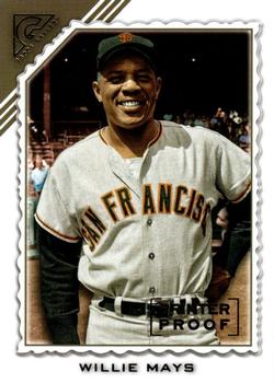 2022 Topps Gallery - Printer Proof #78 Willie Mays Front