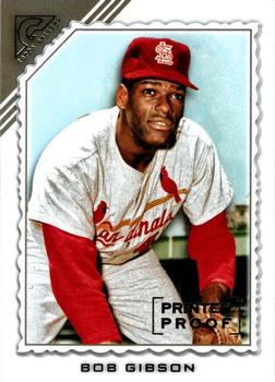 2022 Topps Gallery - Printer Proof #82 Bob Gibson Front