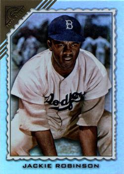 2022 Topps Gallery - Rainbow Foil #42 Jackie Robinson Front