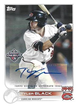 2022 Topps Pro Debut - Autographs #PD-180 Tyler Black Front