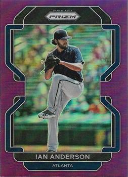 2022 Panini Prizm - Purple Prizm #22 Ian Anderson Front