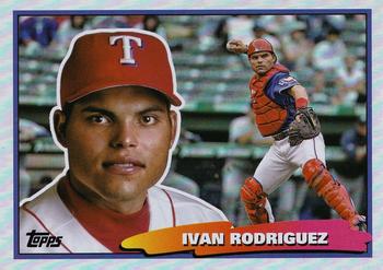 2022 Topps Archives - 1988 Topps Big Foil #88BF-42 Ivan Rodriguez Front
