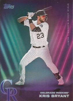 2022 Topps x Steve Aoki's Baseball Party #31 Kris Bryant Front