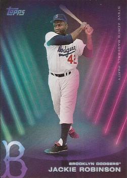 2022 Topps x Steve Aoki's Baseball Party #90 Jackie Robinson Front