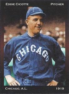 2010 Monarch Corona 1919 Chicago Black Sox #3 Eddie Cicotte Front