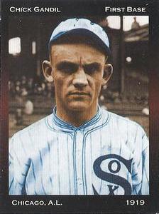 2010 Monarch Corona 1919 Chicago Black Sox #5 Chick Gandil Front