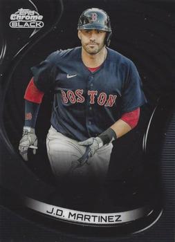 2022 Topps Chrome Black #34 J.D. Martinez Front