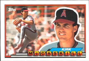 1989 Topps Big #149 Kirk McCaskill Front