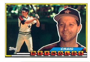 1989 Topps Big #312 Craig Reynolds Front