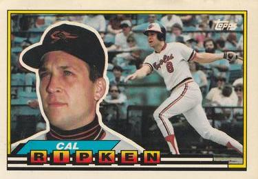 1989 Topps Big #286 Cal Ripken Front