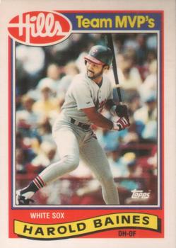 1989 Topps Hills Team MVP's #1 Harold Baines Front