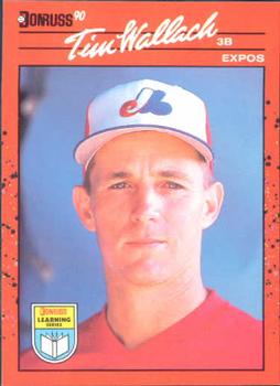 1990 Donruss Learning Series #28 Tim Wallach Front