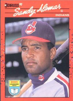 1990 Donruss Learning Series #40 Sandy Alomar Front