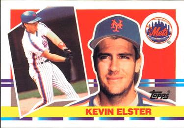1990 Topps Big #143 Kevin Elster Front