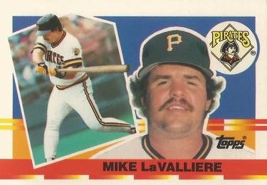 1990 Topps Big #104 Mike LaValliere Front