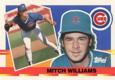 1990 Topps Big #109 Mitch Williams Front