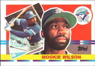 1990 Topps Big #179 Mookie Wilson Front
