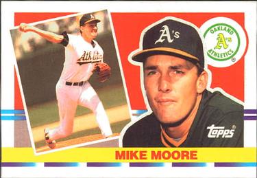 1990 Topps Big #200 Mike Moore Front