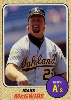 1993 Baseball Card Magazine / Sports Card Magazine #SC42 Mark McGwire Front