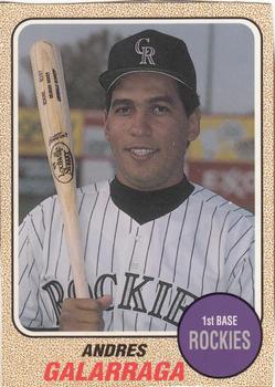 1993 Baseball Card Magazine / Sports Card Magazine #SC78 Andres Galarraga Front