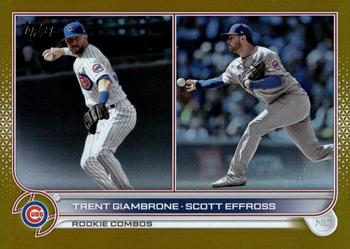 2022 Topps Update - Gold Foil #US283 Trent Giambrone / Scott Effross Front