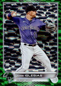 2022 Topps Update - Green Foil #US189 Jose Iglesias Front