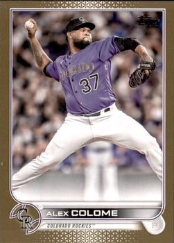 2022 Topps Update - Gold #US325 Alex Colome Front