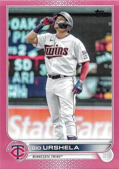 2022 Topps Update - Mother's Day Hot Pink #US130 Gio Urshela Front