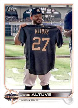 2022 Topps Update - 2022 MLB All-Star Game #ASG-9 Jose Altuve Front