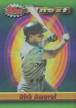 1994 Finest - Refractors #16 Rich Amaral Front