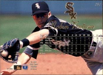 1994 Flair #281 Robin Ventura Back