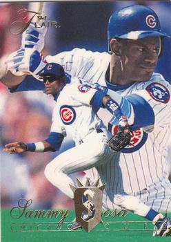 1994 Flair #363 Sammy Sosa Front