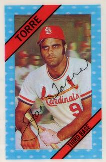 1972 Kellogg's 3-D Super Stars #10 Joe Torre  Front