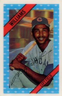 1972 Kellogg's 3-D Super Stars #46 Billy Williams  Front