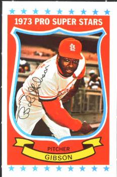 1973 Kellogg's Pro Super Stars #14 Bob Gibson Front