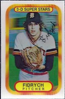 1977 Kellogg's 3-D Super Stars #26 Mark Fidrych Front