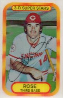 1977 Kellogg's 3-D Super Stars #20 Pete Rose Front