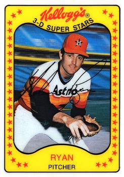 1981 Kellogg's 3-D Super Stars #6 Nolan Ryan Front