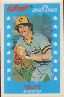 1982 Kellogg's 3-D Super Stars #28 Robin Yount Front