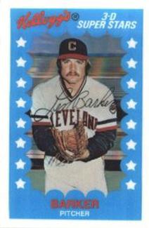 1982 Kellogg's 3-D Super Stars #37 Len Barker Front