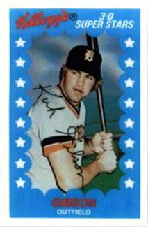 1982 Kellogg's 3-D Super Stars #40 Kirk Gibson Front