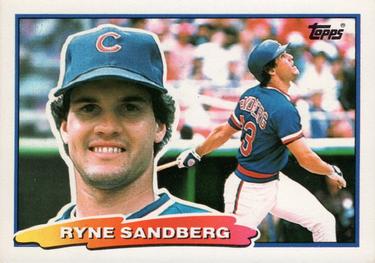 1988 Topps Big #16 Ryne Sandberg Front