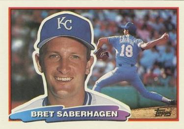 1988 Topps Big #94 Bret Saberhagen Front