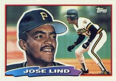 1988 Topps Big #106 Jose Lind Front