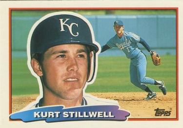 1988 Topps Big #136 Kurt Stillwell Front