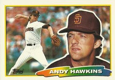 1988 Topps Big #257 Andy Hawkins Front